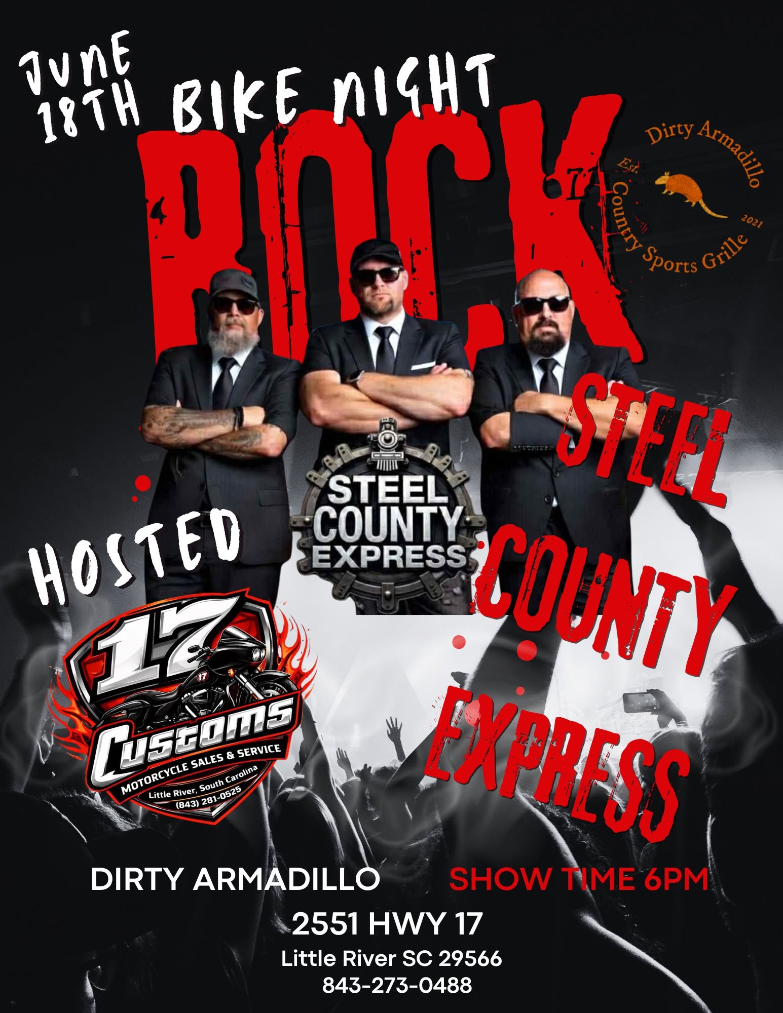Bike Night with Steel County Express