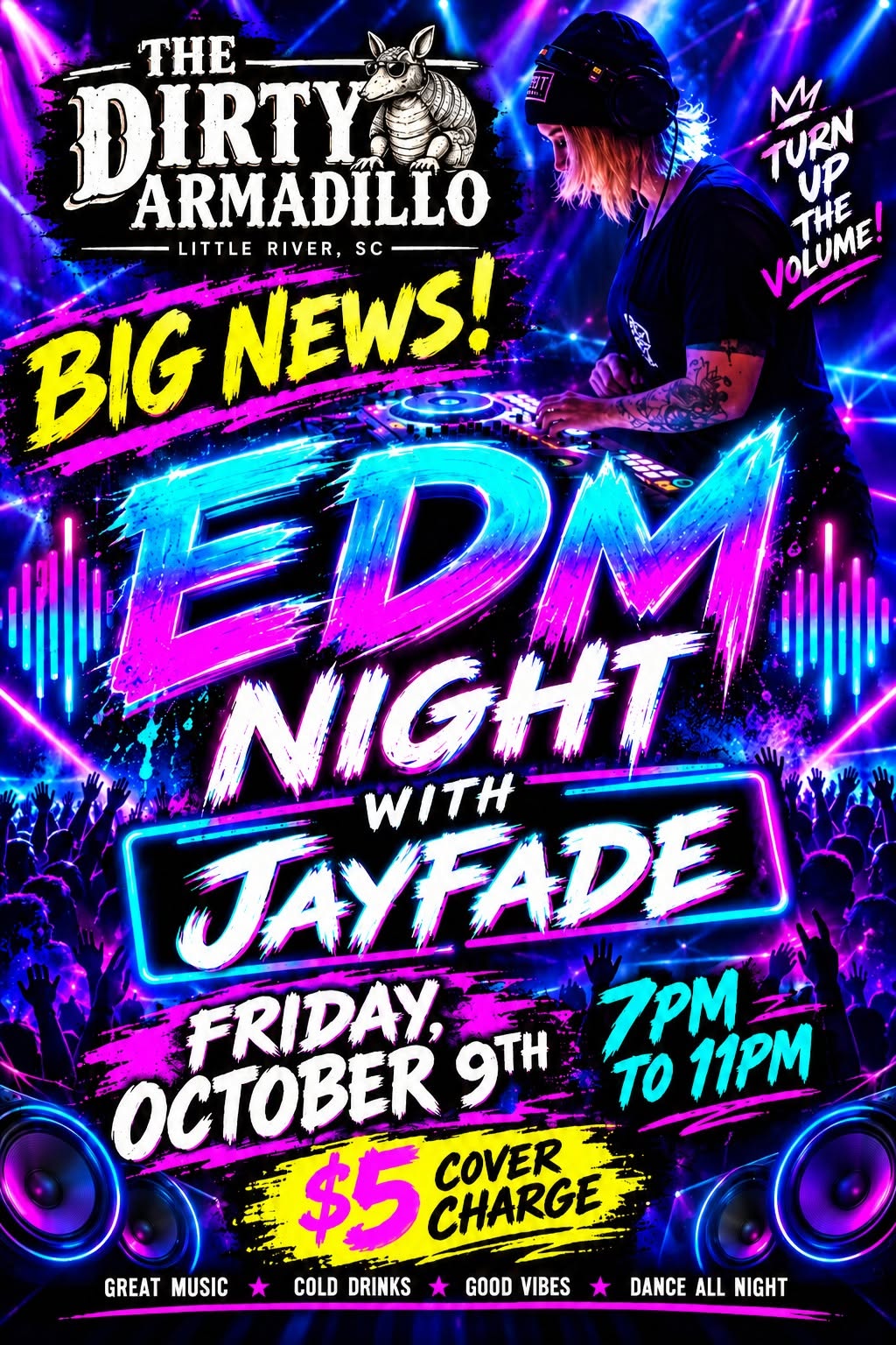 EDM Night with Jayfade at The Dirty Armadillo